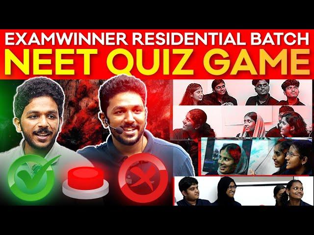 ️NEET Quiz Game ️| Residential Campus | Exam Winner Residential Batch