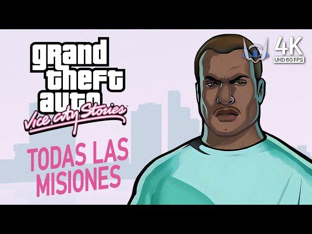 Grand Theft Auto: Vice City Stories - Todas las misiones (No Damage - Juego Completo en 4K)