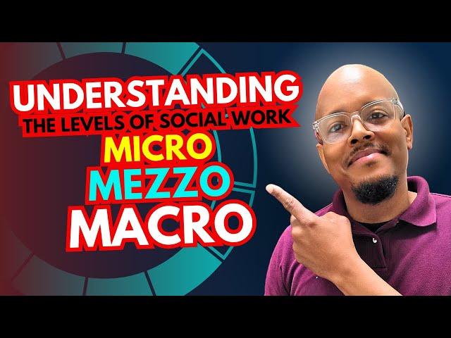 What You Should Study About the Different Levels of Social Work | Micro, Mezzo, and Macro