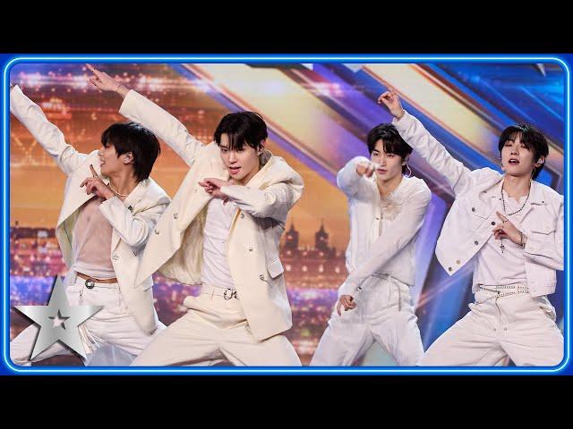 K-pop boyband BLITZERS (블리처스) cover Shawn Mendes hit | Auditions | BGT 2024