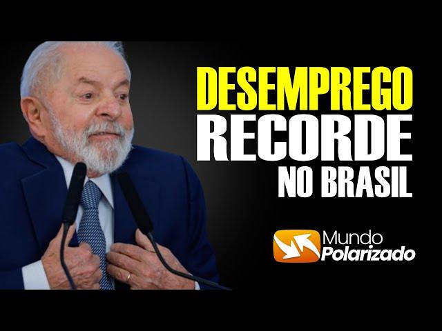 Desemprego bate RECORDE no Brasil! Economia no FUNDO DO POÇO!