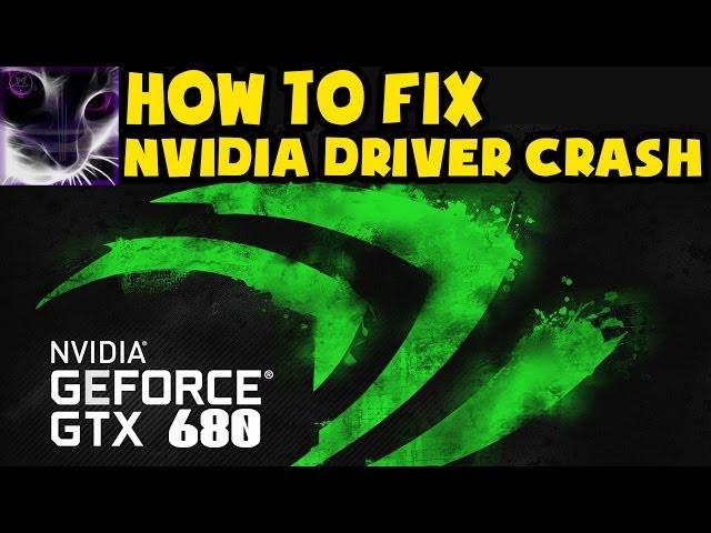 HOW TO FIX nVidia driver crash (nvlddmkm) Event ID 4101