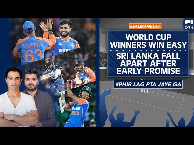 World Cup Winners Win Easy | Sri Lanka Fall Apart After Early Promise | Salman Butt | SS1A