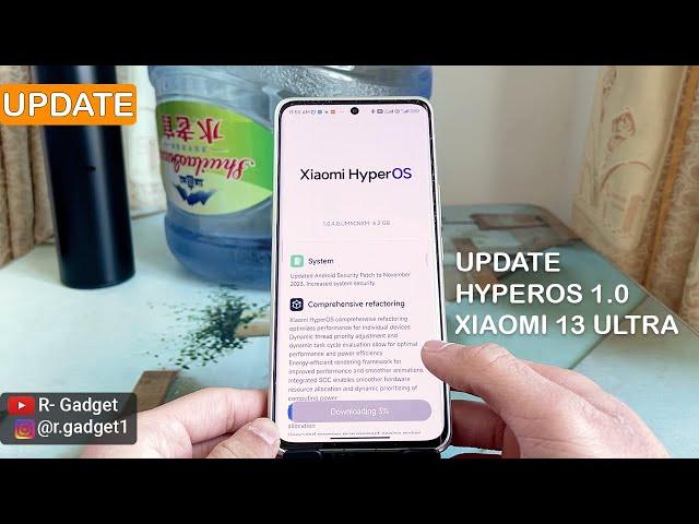 Update HyperOS 1.0 buat Xiaomi 13 Ultra!