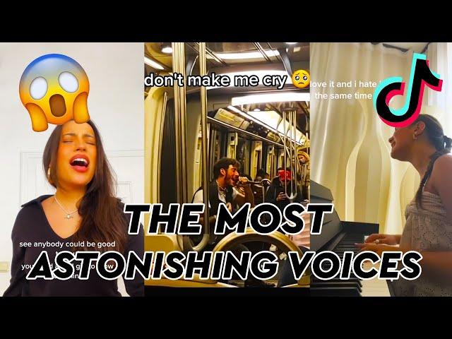 The Most Beautiful, Amazing & Astonishing Voices ~ Singing Tiktok Compilation   