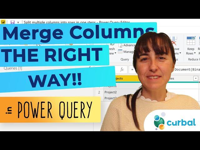 Advanced Concatenate/ Merge columns with Power Query