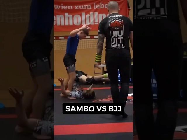 SAMBO VS BJJ  #bjj #mma #ufc #viral