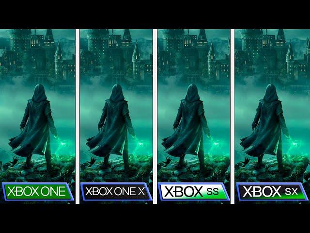 Hogwarts Legacy | Xbox One S/X vs Xbox Series X/S | Graphics Comparison