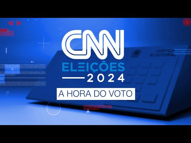 AO VIVO: CNN ELEIÇÕES - A HORA DO VOTO I | 06/10/2024