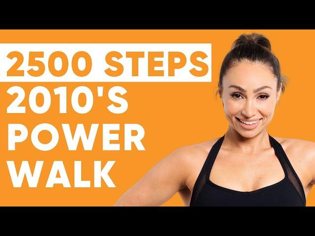 Intense Calorie Burning Power Walk with Bonus HIIT | 2010s Songs | Gina B