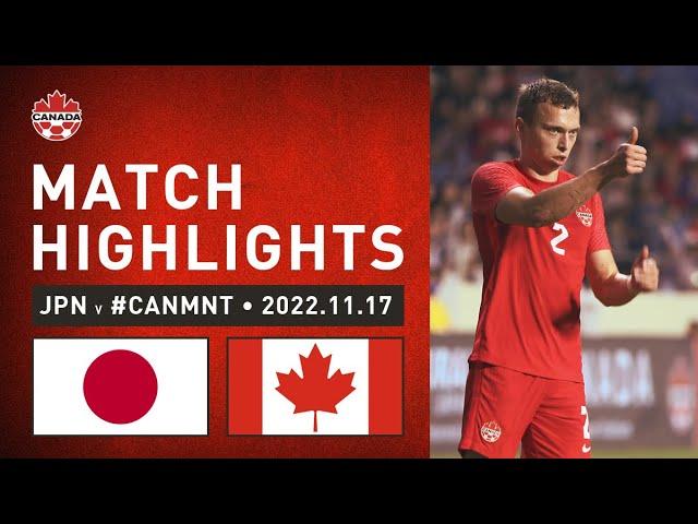 HIGHLIGHTS: #CANMNT 2:1 Japan