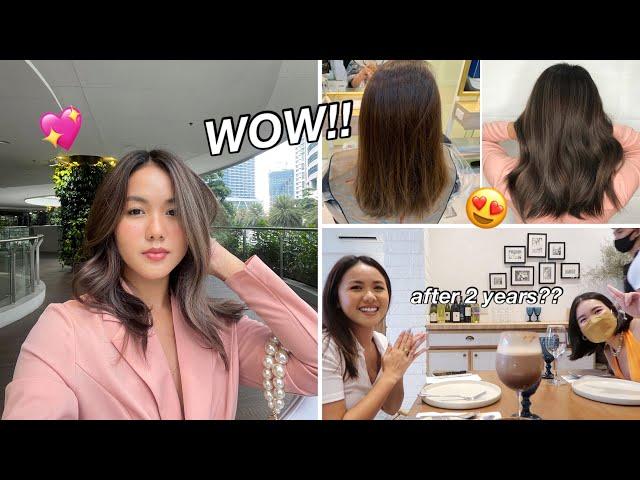 MY HAIR MAKEOVER! full head Japanese balayage + lunch with @Toni Sia (finally!)  | Lovely Geniston