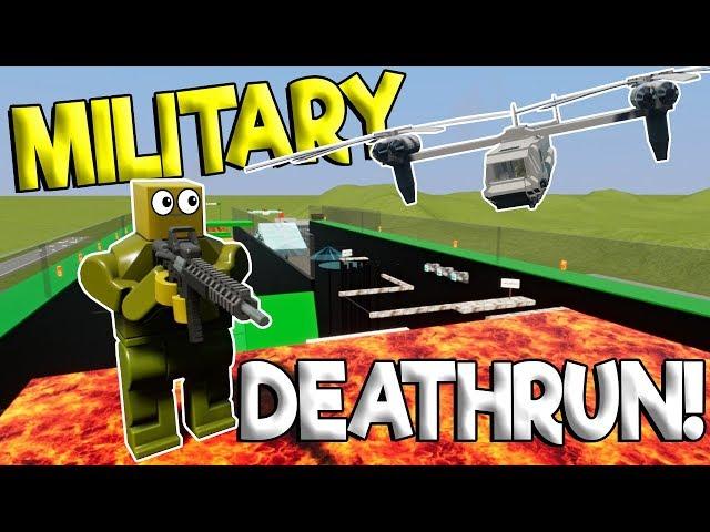 LEGO MILITARY OBSTACLE COURSE TRAINING! - Brick Rigs Multiplayer Gameplay - Lego Military Deathrun