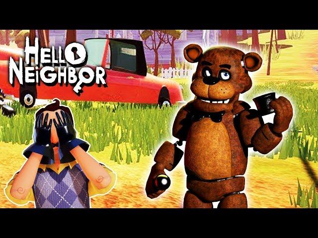 HELLO FREDDY FAZBEAR (FNAF) | Hello Neighbor Mod