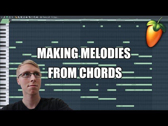 How To Make A Melody From A Chord Progression | FL Studio Tutorial