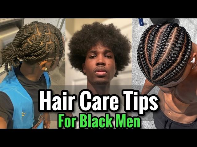 These Hair Care Tips Are Specifically for Black Men