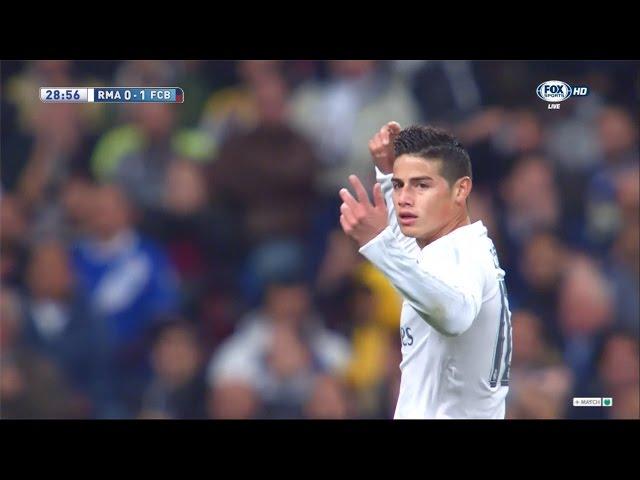 James Rodriguez Vs Barcelona (Home) 15-16 HD 720p by JamesR10™