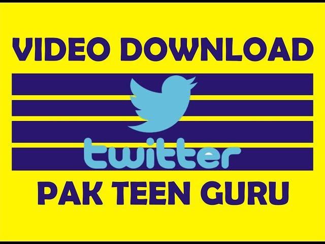 How to Download Videos from Twitter without Software