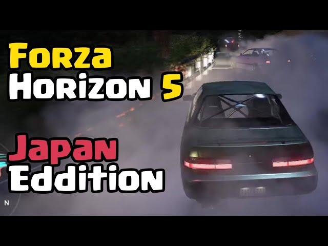 If the Forza Horizon 5 map were Japan