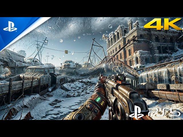 (PS5) TAKE OVER THE TRAIN | Immersive Realistic ULTRA Graphics Gameplay [4K 60FPS HDR] METRO EXODUS