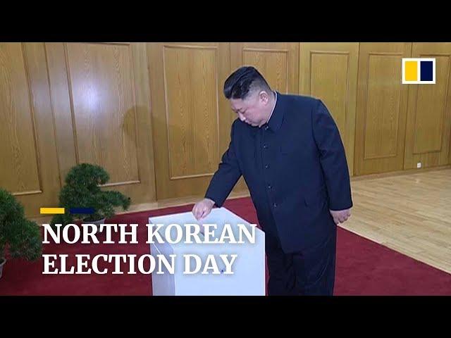 Everyone votes, but there is no choice in North Korean elections