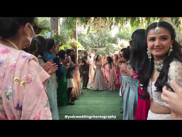 You can't miss this AMAZING surprise bridal entry 