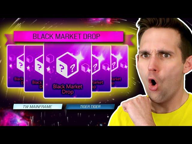 THE *BLACK MARKET* LUCKY STREAK CONTINUES! *INSANE* (250 RL DROP OPENING)