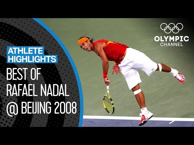 Rafael Nadal's golden journey at Beijing 2008 | Athlete highlights