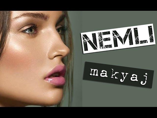 Islak Görünümlü Makyaj Nasıl Yapılır Dewy Look Strobing