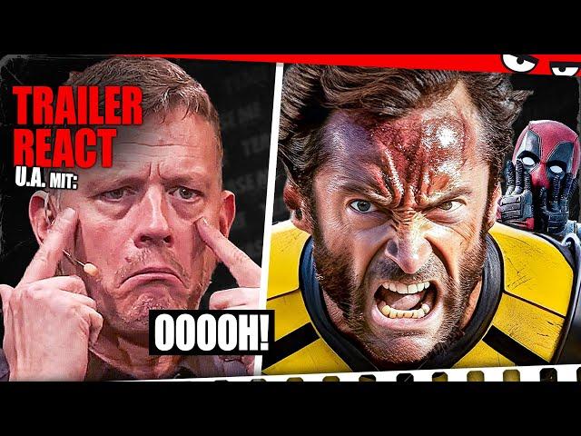 Trailer-Reaction | DEADPOOL & WOLVERINE, They See You & Hit Man