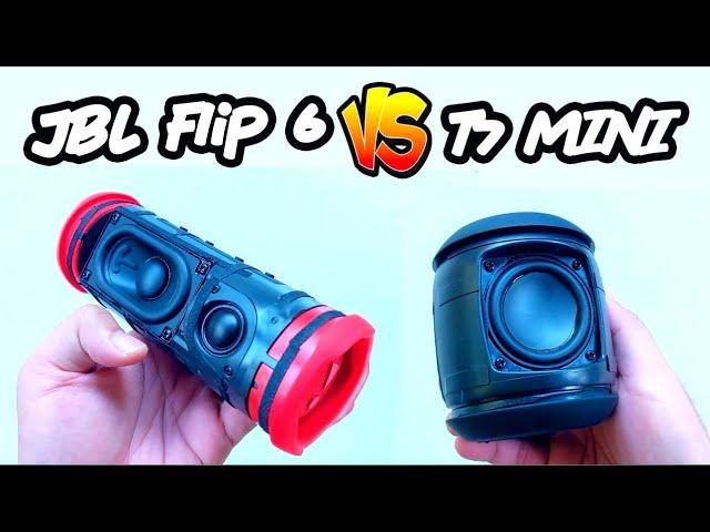 JBL Flip 6 vs Tronsmart T7 MINI Sound Comparison (BASS TEST) 2023