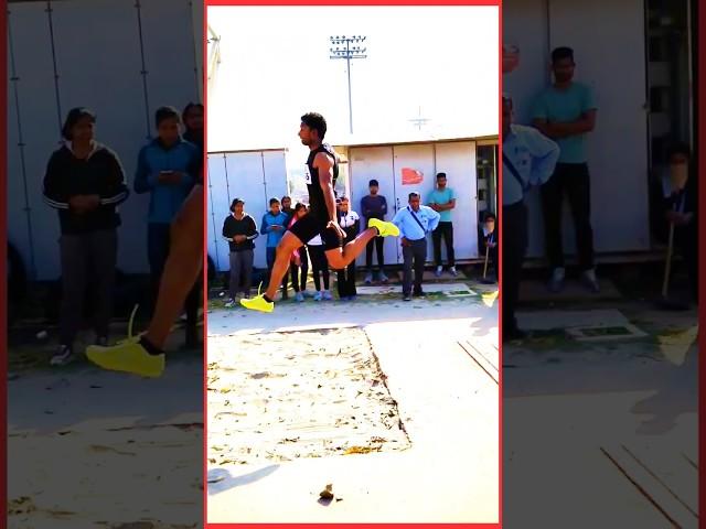 Jumper Pradeep YadavLong JumpPB 7:50m Record All India Athletes #shorts