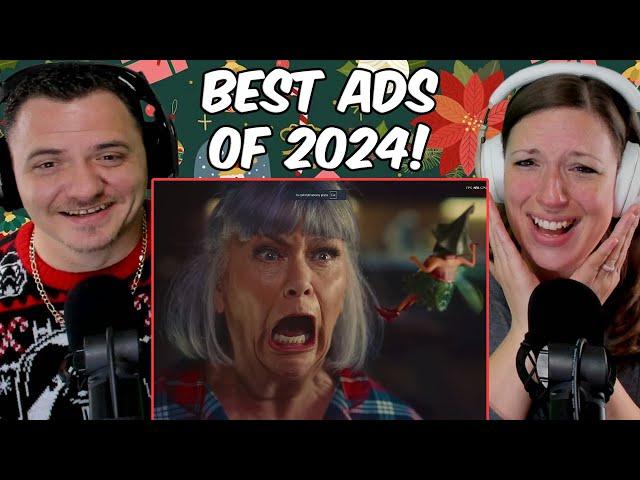 AMERICANS REACT TO THE BEST UK CHRISTMAS ADS OF 2024!