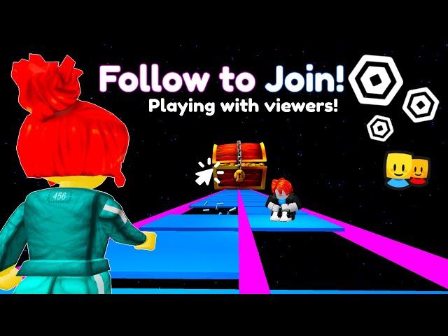 Play Glass Bridge with Subscriber #shorts #roblox #robux