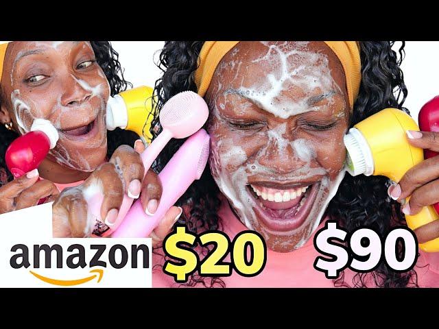 COMPARING BEST Amazon Facial Cleansing Brushes! | Olay Regenereist | Sonic Brush | PMD SMART Brush