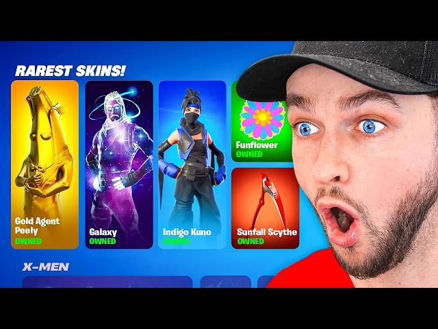 The 50 Rarest Fortnite Skins of All Time!