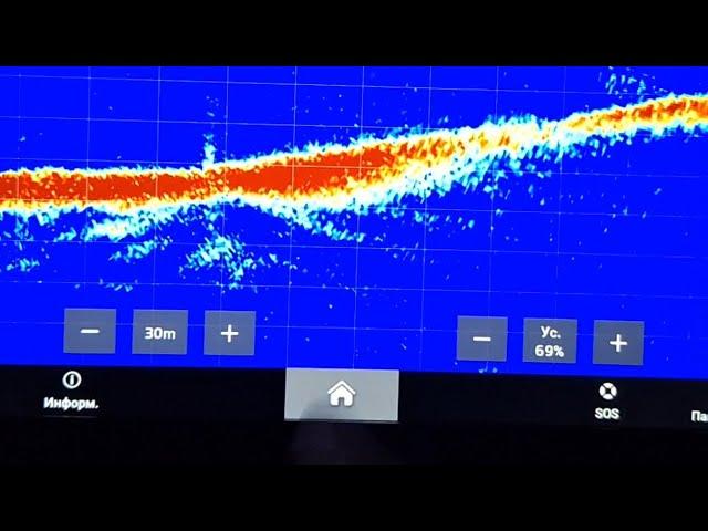 Отключить строку МЕНЮ , gps map 8612 xsv LiveScop Panoptix