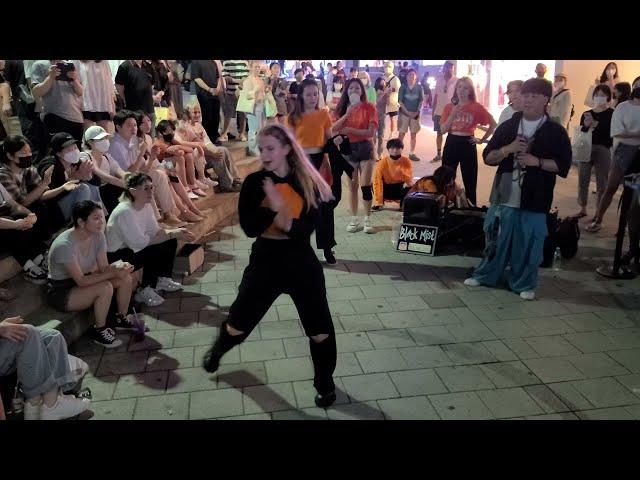 [Kpop Busking in Hongdae] 현아 (HyunA) - 'I'm Not Cool' dance cover by Lia 2022년 7월 2일