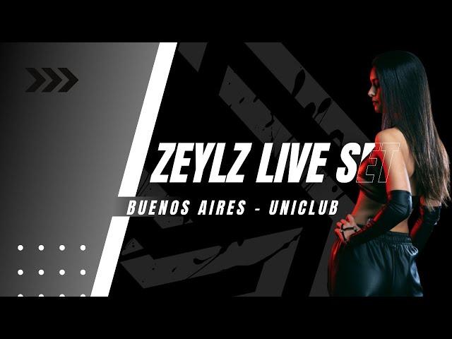 ZEYLZ LIVE at UNICLUB 01.09 @ Utopic + Be Techno Night - Buenos Aires, Argentina [TECHNO]