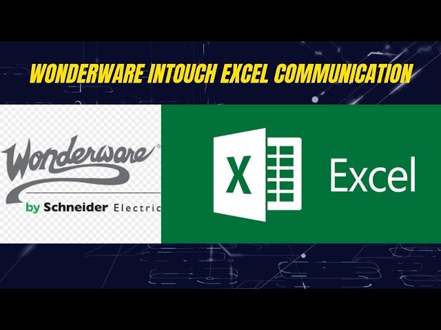 Excel communication with intouch SCADA | intouch DDE communication with microsoft excel