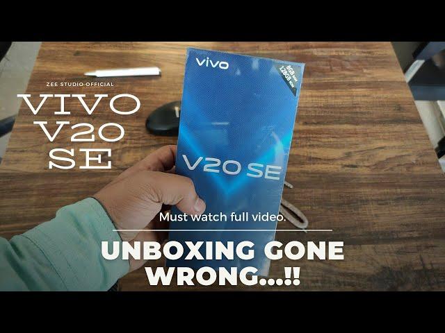 Vivo V20 SE Unboxing & Review | Video Gone Wrong | ZeeStudio