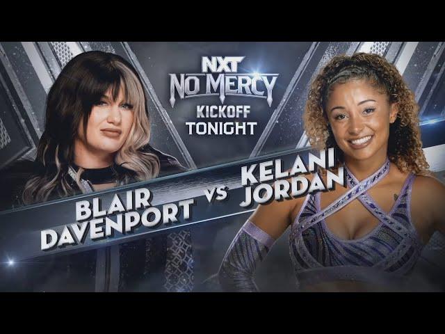 FULL MATCH: Blair Davenport vs Kelani Jordan | NXT No Mercy Kickoff