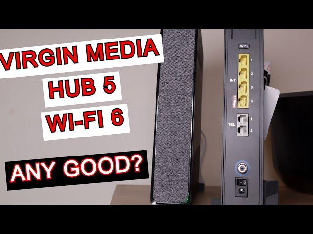 Virgin Media Hub 5 Wi Fi 6 Review