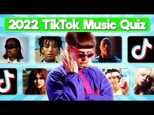 TikTok Viral Songs Music Quiz 2022 | Guess the TikTok Song
