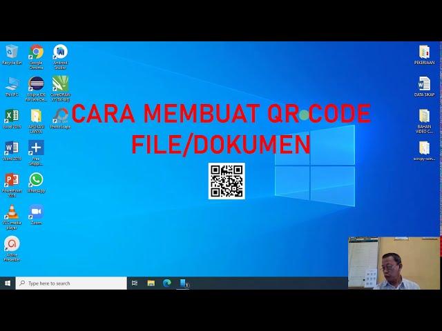 CARA MEMBUAT QR CODE FILE/DOKUMEN/ALAMAT WEB/URL DENGAN PRAKTIS