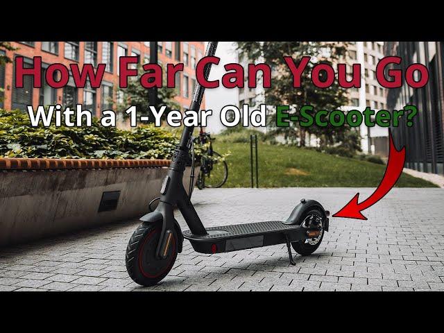 Range Test of 1-Year-Old Xiaomi Mi Electric Scooter Pro 2