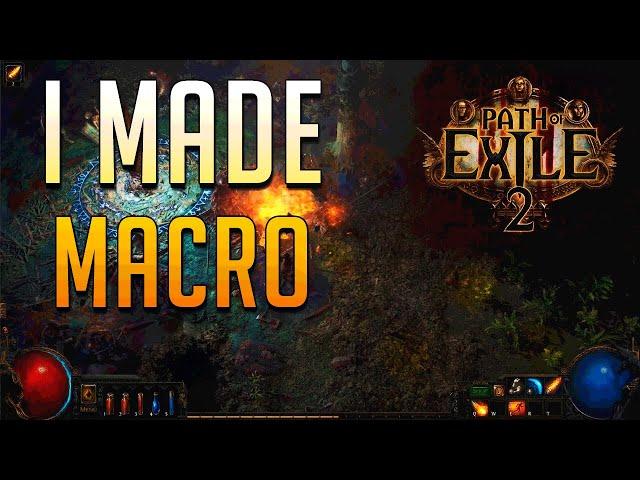 I made MACROS for POE2 | Farm BOT Without Bans | Path of Exile 2 - Macros