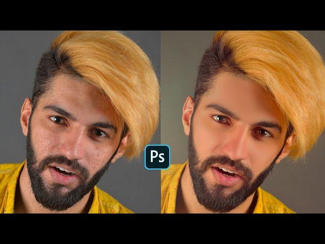 High end face retouching/Advanced photo editing in photoshop-Sahil photography