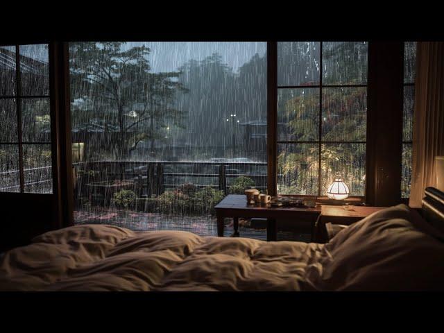 Relaxing rain sound washes away all your stress while you sleep  - Rain Sounds for sleep