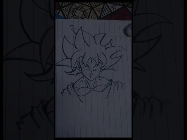 The Saiyan man Goku.    #like #anime #Dragon Ball Z#super#shorts